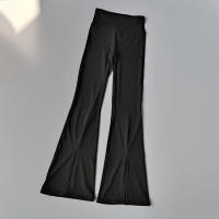 Leggings Micro Flared Para Yoga Pantalones De Yoga Con Pierna Aumentada Cintura Alta Fitness Pantalones De Gimnasio Estirables Casual Deportivos Para Mujer - details 7