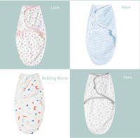 Envoltura De Bebé Muslin Insular Con Gorro Conjunto De Ropa De Cuna Para Recién Nacidos Saco De Dormir Envolvente Unisex - details 13