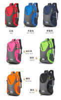 Mochila clásica de 40L para exteriores para hombre y mujer, bolso de viaje impermeable de alta calidad, Mochila deportiva informal de retales - details 13