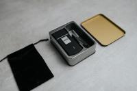 WHAL 3615-1016 Afeitadora Travel Shaver, recargable, sin cable, bolsa para viaje, color Negro con plata - details 1