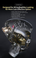 KZ EDX Lite Auriculares HiFi Estéreo Bass in Ear Monitor Para Música Escenario Gaming Deportes Con Microfonelectrónicos - details 0