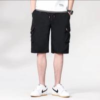 Shorts De Verano Para Hombre, Pantalones Medianos Sueltos Y a La Moda, Capris Para Instagram, Cintura Media, Pierna Ajustada - details 1