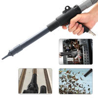 NuoDunco Pistola De Aire Portátil Recogedor De Polvo Y Suciedad Para Coche Herramienta De Limpieza Pneumática Doble Propósito Tamaño 150mm - details 10