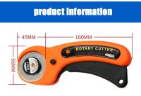 Cortador Rotativo De Cuero 45MM En Cuero Y Metal Para Bordado Y Costura Herramienta De Corte Circular Para DIY Patchwork Y Coser - details 2