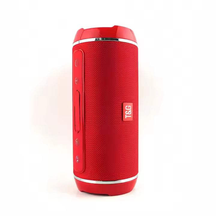 Altavoz Bluetooth inalámbrico TG116, columna de altavoz de graves, compatible, USB, resistente al agua, para exteriores, compatible con AUX, TF, Radio FM, Subwoofer - 1