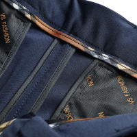 Pantalones Casuales Para Hombre Verano 29-42 Mallas Elásticas Suaves Y Frescas Sin Hierro Estilo Recto Ligeros Para El Día - details 5