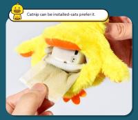 Juguete Interactivo Para Gatos Y Perros Pato Flotante Con Sensor De Vibración Juguete De Peluche Lavable Divertido Para Gatos Y Niños - details 10