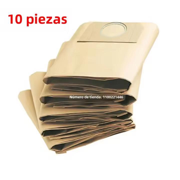 Bolsas De Aspiradora Para Karcher WD3 WD3200 WD3300 WD3.500P MV3 SE4001 SE4002 6.959-130 Piezas 5/10 Pcs Partes De Repuesto Para Aspiradora - 1