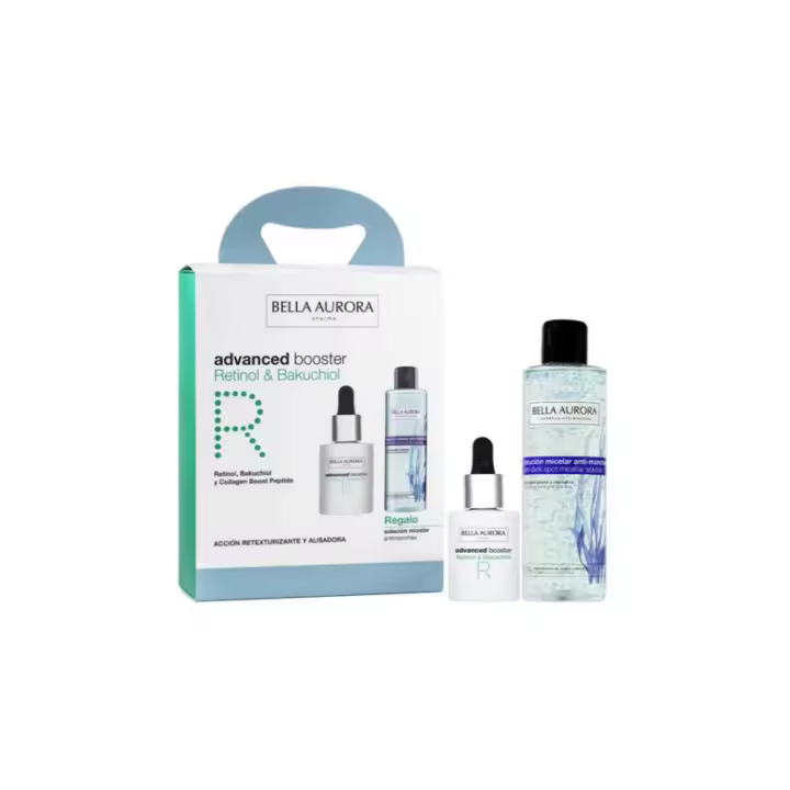 Bella Aurora Pack Booster Retinol & Bakuchiol + Solución Micelar - 1