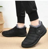 Botas De Invierno Impermeables Para Hombres Y Mujeres Con Peluche Grueso Suela Gruesa Botines De Nieve Calientes Para Parejas Zapatos De Exterior Con Lining De Plush - details 6