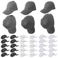 Organizador De Gafas Minimalista 10 Piezas Porta Sombreros De Béisbol Soporte De Exhibición Para Almacenamiento En Casa Material Plástico Ecológico - details 0