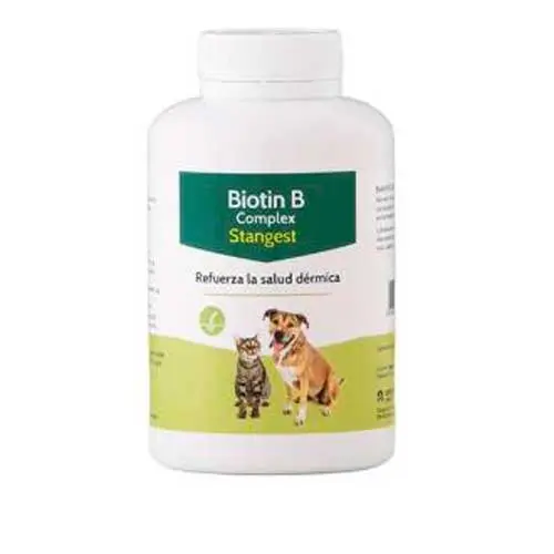 Stangest Vet Biotin B Complex Perros Y Gatos 300Comp. - 1