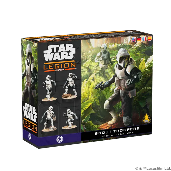 Asmodee - SW Legión: Scout Troopers - 1