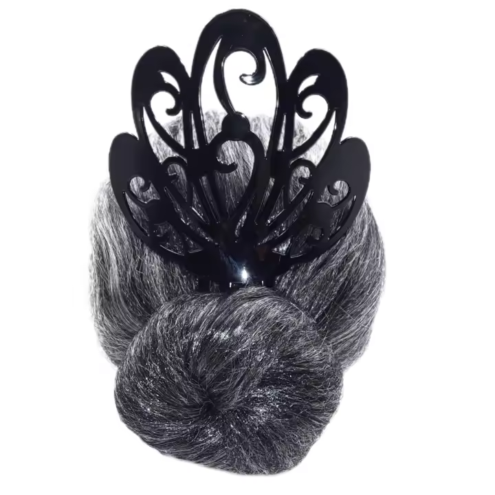 Peineta De Plástico Para Atuendo De Sevillana O Flamenca. #Rojo #Azul #Negro - 18 Cm. #Partilandia - 1