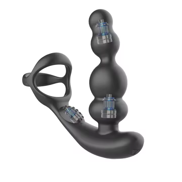 INTOYOU Klark Plug Anal Hombre Oscilante con Vibración y Mando a Distancia Juguetes sexuales masculino - 1