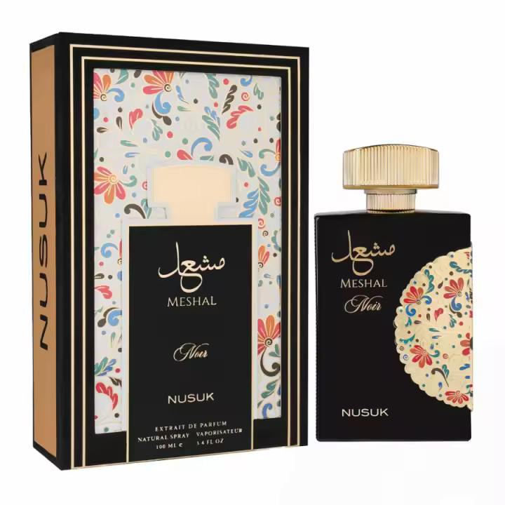 PERFUME ÁRABE MESHAL NOIR EDP 100ML PARA MUJER------PRESTIGIOSA MARCA RIFFS---PERFUMES ARABES DE ALTA CALIDAD Y DURACIÓN - 1