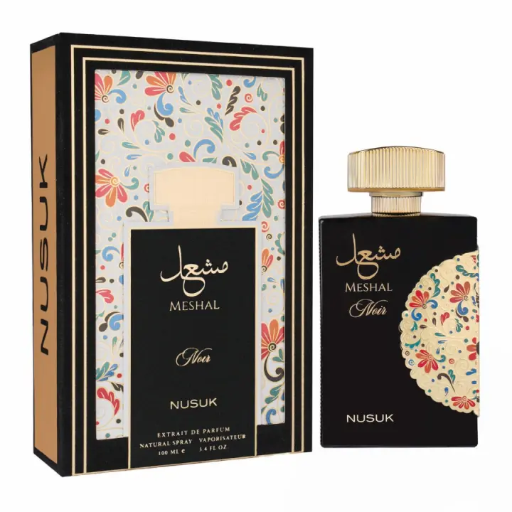 PERFUME ÁRABE MESHAL NOIR EDP 100ML PARA MUJER------PRESTIGIOSA MARCA RIFFS---PERFUMES ARABES DE ALTA CALIDAD Y DURACIÓN - 1