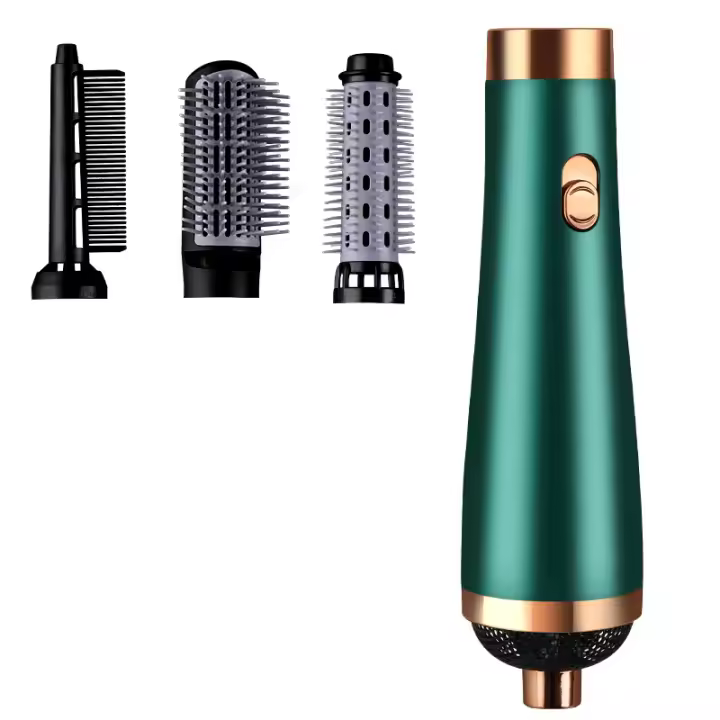 Cepillo Secador de Pelo y Voluminizador 4 en 1, Cuchillo de Aire Caliente en Belleza y Cuidado Personal, Portátil - 1