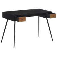 vidaXL Escritorio teca reciclada maciza 117x56,5x75 cm - details 1