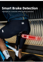 XOSS XR pro Team Sync Luz Trasera De Bicicleta LED Recargable Impermeable Con Sensor De Freno Automático Luz De Cola Para Ciclismo - details 4