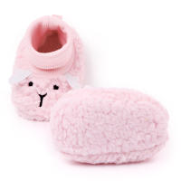 Zapatillas De Otoño-Invierno Para Bebés Con Diseño De Oso Y Oveja Niños Y Niñas Calf Sintética Antideslizante Cómodo Para 0-18 Meses - details 8