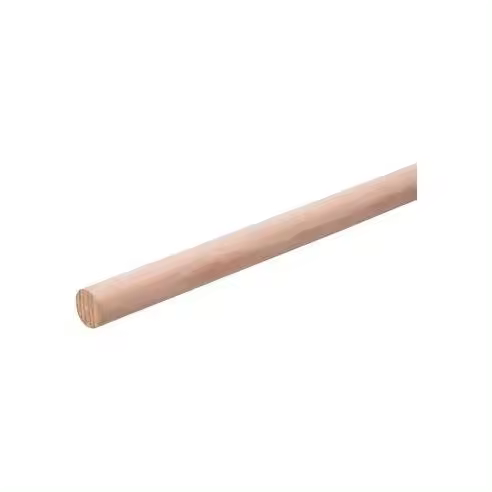 UNIVERSAL Mango Cepillo Barrendero Madera Ø2,8x120cm sin Rosca - UNIVERSAL - 77470 Mango cepillo barrendero Accesorios y Recambios Productos Limpieza Cepillos Limpieza - 1