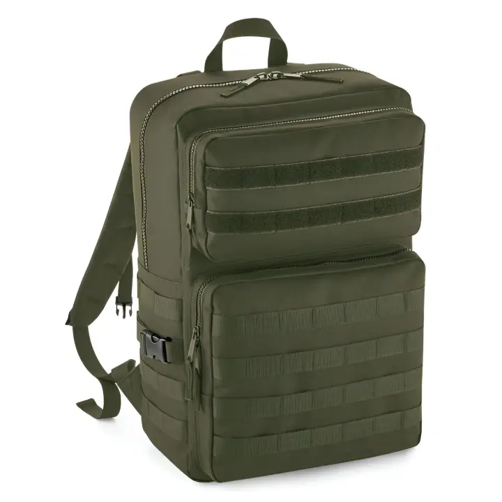 Mochila táctica Bagbase militar MOLLE para hombre y mujer. 30 x 45 x 22 cm. 25L. Para exteriores, senderismo, Crossfit, viaje, camping - 1