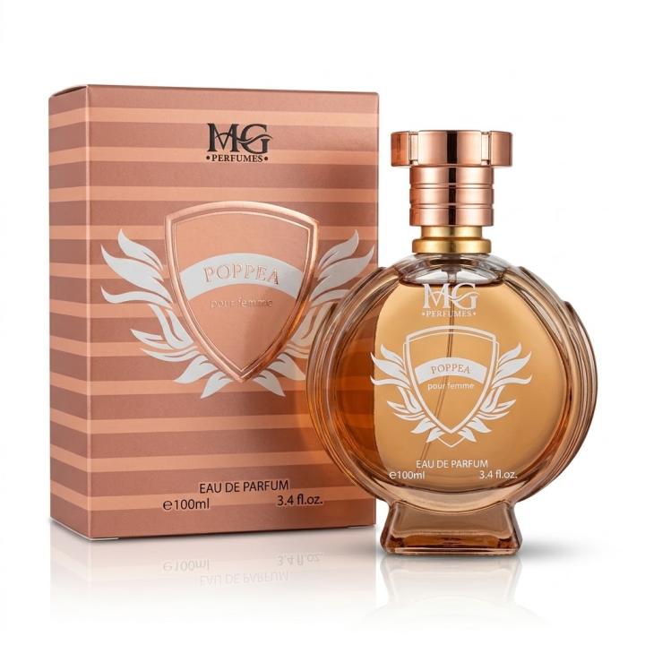 Poppea MG Perfumes. Perfume para mujer Eau de Parfum floral oriental dulce con notas de salida cítricas de citral… — oferta en Miravia