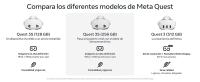 Meta Quest - Gafas de realidad virtual. Disponibles en 128 GB y 512 GB. - details 2