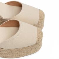 sandalias cuñas mujer cinta al tobillo punta cerrada planta acolchada cómodas y ligeras verano 2025 tendencia altamoda - details 2