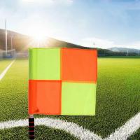 Set De 2 Banderas De Entrenamiento De Fútbol Deluxe Para Arbitros Equipos De Rugby Y Hockey Deportes Material Impermeable Tamaño 40x49cm/44x46cm - details 8