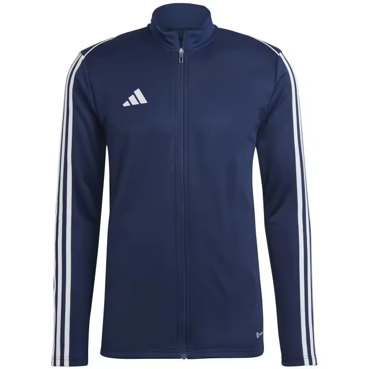 ADIDAS Chaqueta Hombre Color Azul Marino TIRO 2024 - Slim Fit - Entrenamiento - Casual - Chaqueta con Cremallera - Cuello Alzado - Bolsillos Frontales con Cremallera - Adidas Sport - Chaquetilla Azul Marino Adidas - 1