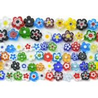 Hilo De 1 Pieza De Flores Hechas a Mano Millefiori De Vidrio Para DIY Joyería De Cuentas Para Niñas Collares Pulseras Kit De Fabricación - details 1