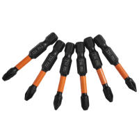 Juego De 6 Piezas De Puntas De Encendedor Magnéticas PH1 PH2 PH3 PZ1 PZ2 PZ3 Con Portabrocas Hexagonal Para Herramientas Manuales - details 9