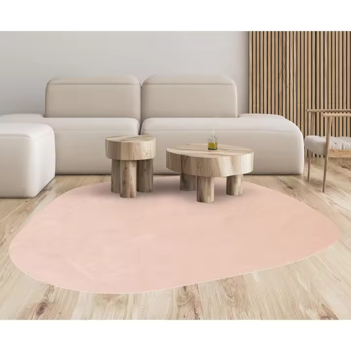VINILIKO, Alfombra de vinilo Forma Color Rosa 65x80 - 1