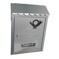 Buzón De Correo Metálico Para Pared 21.5x7x30cm Decorativo Para Puerta Delantero Y Porche Caja De Entrega De Correos Con Cerradura Incluida - details 4