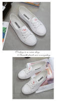 Zapatos Planos Blancos Para Mujer Comodidad Y Estilo Casual Zapatos De Mujer Transpirables Y Suaves Zapatos Para Damas De Moda Coreana - details 1