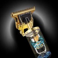 Máquina De Corte De Pelo Eléctrica Vintage T9 Recargable Afeitadora Profesional Para Hombres Trimmer De Barbero Nuevo En Venta Caliente - details 1