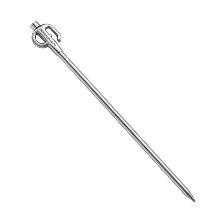CAMPINGMOON K45 Bold Pin De Tierra Para Perro De Acero Inoxidable 420 Accesorio De Camping Rotativo Herramienta Para Mascotas - 1