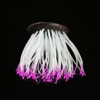 Adorno Acuático De Silicona Para Acuariopeces Artificiales Decoración Submarina Con Coral Y Plantas Iluminadas Para Decoración De Tanque De Acuario - details 8