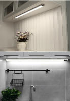 Lámpara de Armario LED Ultra Delgada con Sensor de Movimiento PIR Luz de Cocina Recargable de Aluminio Iluminación Portátil para Noche - details 8