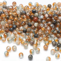 100Pcs 8mm Perlas De Vidrio Cristal Mixed Con Rotura Natural Para Hacer Joyería DIY Pulseras Collares Accesorios De Manualidades - details 9