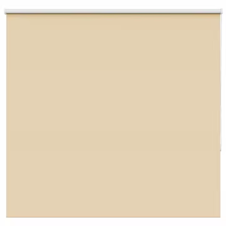 vidaXL Estor Enrollable Opaco Beige 145x150 cm Tela Ancho 141,6 cm - 1