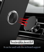 Soporte De Anillo Para Dedo De Metal Para Teléfono Móvil Compatible Con iPhone 9 X 8 7 plus 5 5S 6 6p Soporte Magnético Para Coche - details 3