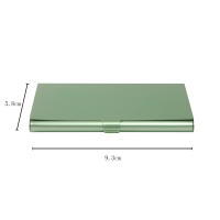 Caja De Metal Para Tarjetas De Negocio Creativa De Aleación De Aluminio Portaidentificación Y Monedas Unisex Colorido - details 47