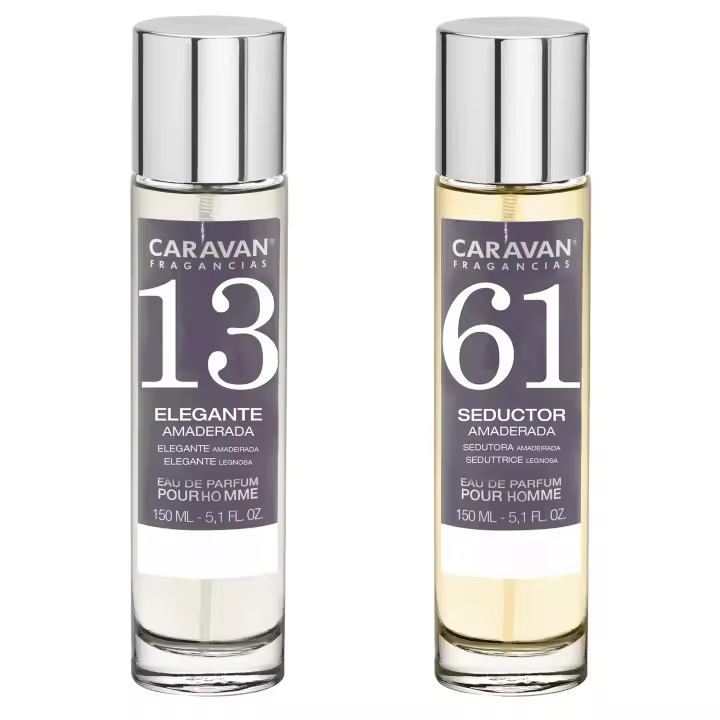 Set de 2 perfumes caravan hombre nº61 y nº 13 - 1