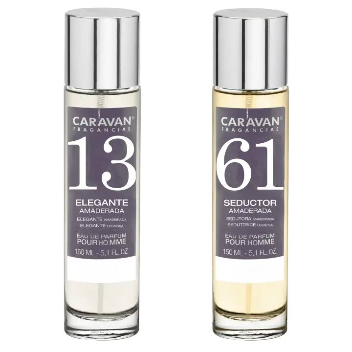 Set de 2 perfumes caravan hombre nº61 y nº 13 - 1