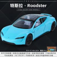 Tesla Roadster Convertible Supercar De 1:24 En Metal Con Sonido Y Luz Modelo De Coche De Juguete Para Niños Regalo De Cumpleaños - details 12