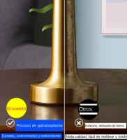 Lámpara De Mesa LED Táctil Retro De 3 Colores Lámpara De Noche Recargable Para Decoración De Escritorio Y Dormitorio - details 3