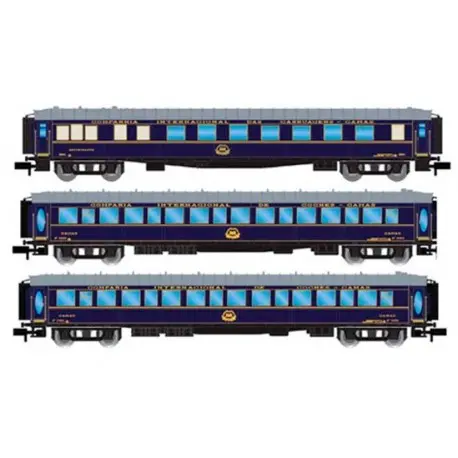 Set de 3 coches "Castellano Expreso". CIWL. - 1